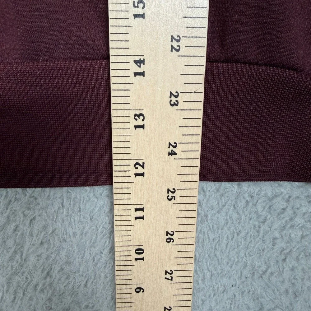 Nike Dri-FIT Mens Small Burgundy Raglan Pullover Hoodie Maroon Swoosh CU6260-638